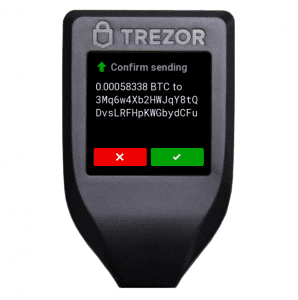 Trezor - Verifying Cryptocurrency Transmission