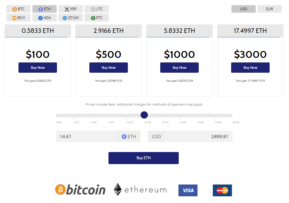{52} Hover over the ‘Buy’ tab and select ‘Ethereum’ from the dropdown.