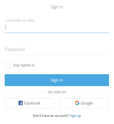eToro Platform Login Screen eToro Platform Login Screen