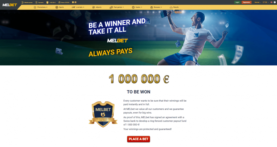 Melbet Casino - Step into the Winner’s Circle and Take it All!